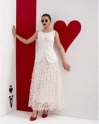Ivory Royale Lace Ensemble