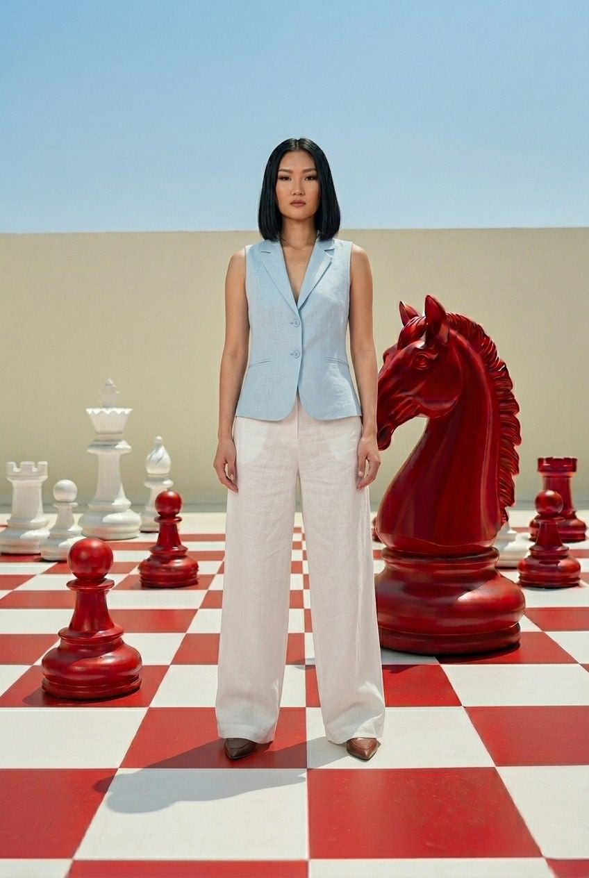 Powder Blue Strategist Co-ord Set