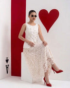 Ivory Royale Lace Ensemble
