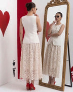 Ivory Royale Lace Ensemble