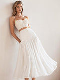 The Élan Maxi Skirt – Soft Ivory