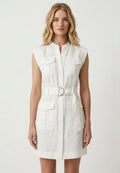 Mini Shirt Dress – Ivory